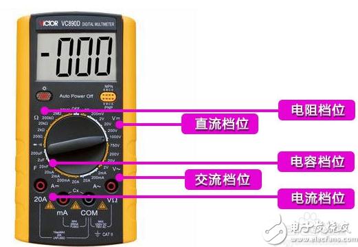 萬用表的電壓檔怎么使用 萬用表的使用方法介紹