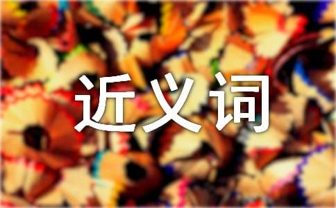 關于到處的近義詞