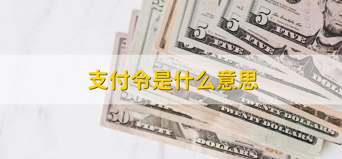 支付令是什么意思,支付令有什么效力