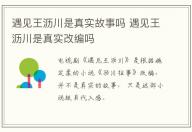 遇見王瀝川是真實故事嗎 遇見王瀝川是真實改編嗎