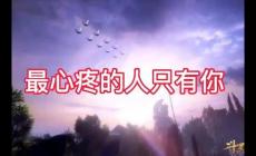 最心疼的人只有你歌詞含義（最心疼的人只有你歌詞）