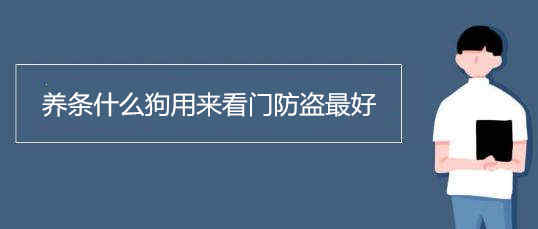 養條什么狗用來看門防盜最好