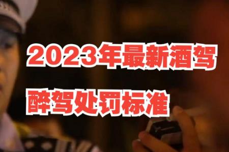 酒駕處罰2023最新標準判刑多少 - www.453zh.com